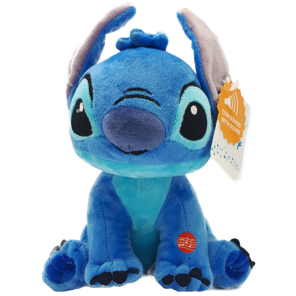 Teddys Rothenburg Kuscheltier Disney Stitch blau mit Sound 30 cm